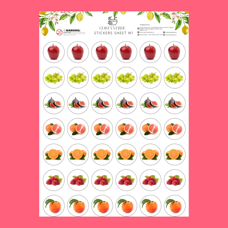 superfood stickers