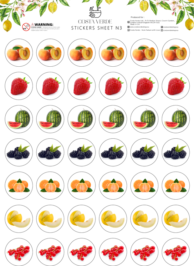 superfood stickers